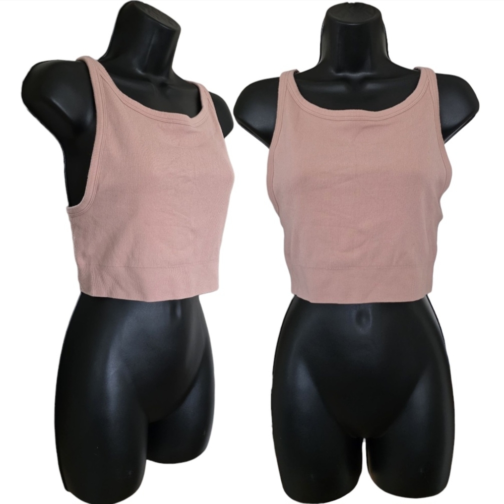 ☆ Old Navy Women's Pink Ribbed Tank Top☆